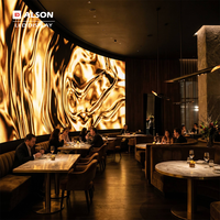 Pantalla LED ALSON para interiores P3.91 para publicidad en restaurantes y conciertos, así como aplicaciones en paredes interiores y escenarios.