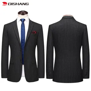 High-end Quality Suits Slim-fit Striped Suits Suitable For All Occasions Men's Top