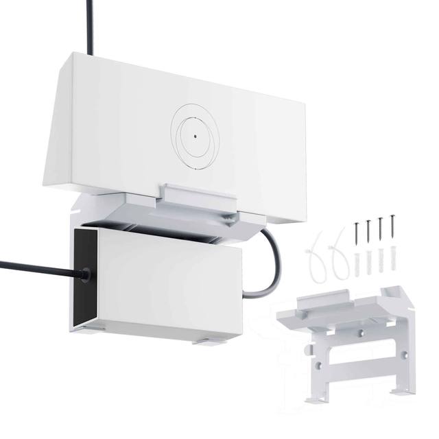 2025 Starlink Gen 3 Router White ABS Wall Mount for Satellite TV Receivers Easy Installation
