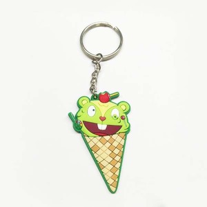 All Type of Silicone <b>Key</b> <b>Chains</b> Wholesale Custom logo Cool Two Sided 2D Pvc T-shirt Cloth <b>Key</b> Rings - Product Image 4