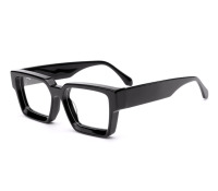 F2621 Monturas de Gafas Ópticas de Acetato de Lujo al por Mayor, Gafas de Diseño Duraderas Listas para Enviar