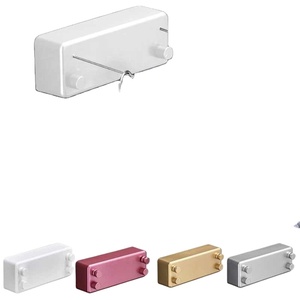 Séchoir <span class=keywords><strong>à</strong></span> <span class=keywords><strong>linge</strong></span> mural rétractable en acier de 4,2 m pour intérieur - Product Image 2