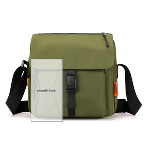 Wholesale Functional Crossbody Bag Large Capacity Lightweight Portable Unisex Shoulder Bag Waterproof Nylon Fabric Leisure - Product Image 1