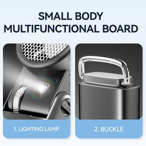3-In-1 Handheld/<b>Neck</b> Hanging/Desktop 16°C Ice Cooling 199 Speeds 6000Mah Rechargeable Portable Fan With Flashlight - Product Image 4
