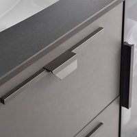 Vente en gros d'usine Plancher de salle de bain Lavabo de salle de bain en bois avec ensemble d'armoires Meubles de salle de bain complète de style moderne les plus populaires