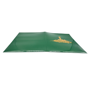 Custom Print <strong>Paper</strong> <strong>File</strong> <strong>Folder</strong> Glossy <strong>Paper</strong> Presentation Document <strong>Folders</strong> With Two Pocket - Product Image 3