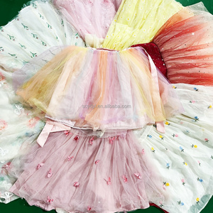 C06 <span class=keywords><strong>Segunda</strong></span> <span class=keywords><strong>mano</strong></span> Thrift Niños Princesa Vestido Fiesta Lindo Alta Calidad Precio Barato Suministro directo de fábrica - Product Image 1