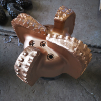 Usine 15 1/2 pouces 4 ailes PDC Bit Forets de puits de pétrole 7 5/8 REG Fraises à double rangée