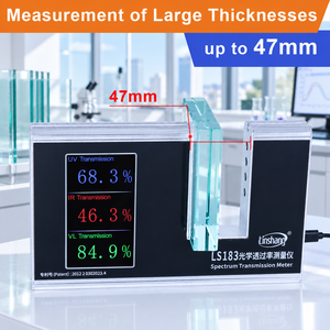 Analyseur de transmission spectrale Linshang LS183 pour les tests de lumière UV, IR et visible sur le verre, l'acrylique, le PC et le film - Product Image 4