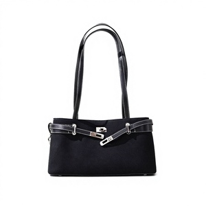 2026 Early Spring New High-end Sense Niche Design <b>Medium</b> Zipper Underarm Shoulder Shopping <b>Bag</b> Trendy All-match - Product Image 1