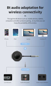 <span class=keywords><strong>Émetteur</strong></span>-<span class=keywords><strong>récepteur</strong></span> <span class=keywords><strong>Bluetooth</strong></span> TX RX 3.5mm prise AUX adaptateur <span class=keywords><strong>Bluetooth</strong></span> <span class=keywords><strong>récepteur</strong></span> pour lecteur audio <span class=keywords><strong>voiture</strong></span> mains libres transmettre et recevoir - Product Image 6