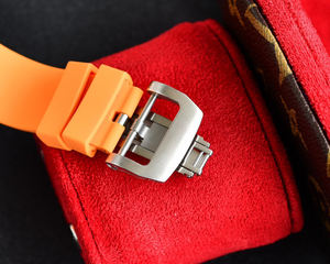 นาฬิกาคุณภาพเยี่ยม ระดับซูเปอร์ เคสคริสตัลสำหรับธุรกิจและลำลอง ดีไซน์แบบกลวง นาฬิกาจักรกลตูร์บิญอง - Product Image 6