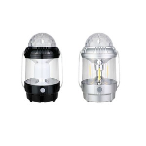 Lanterne de camping portable Lu Yao, lumière disco rotative LED, lampe de scène à filament de tungstène, rechargeable, étanche, pour situations d'urgence en extérieur - Product Image 3
