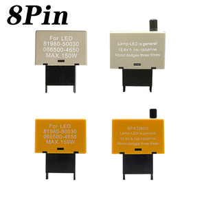 Rơ Le Nhấp Nháy LED 2 3 4 5 8 Pin Cho Xe Hơi Ô Tô Xe Máy Bộ Điều Khiển Nhấp Nháy DRL Mô Đun Nhấp Nháy Cho Đèn Báo Rẽ Led Cục Chớp - Product Image 5