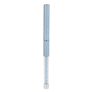 Pinceau liner en nylon à manche perlé givré, avec virole sertie, pour nail art, dessin de lignes et peinture florale sur gel UV - Product Image 3