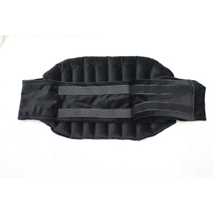 Calentador de Cuello y Hombros con Terapia de Calor, Relleno de Semillas de Lino, Apto para Microondas, Terciopelo Cristalizado Negro 1912172 - Product Image 5