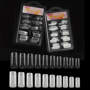 100 Pz/scatola Attrezzi di Arte Del Chiodo Francese Punte False Del Chiodo Falso Acrilico Francese Tips Salon False Nail Tips - Product Image 4