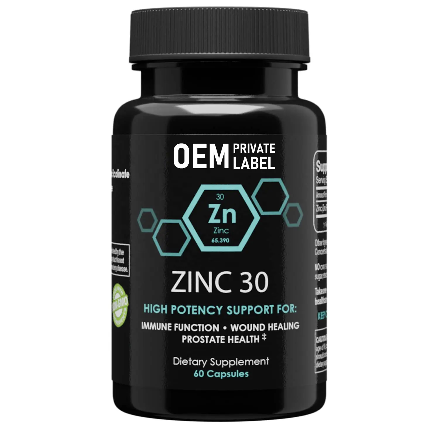 Zinc Capsules Premium Zinc Picolinate Immune Support Promotes Enzyme Functions and Cellular Metabolism Vegan Zinc Supplement