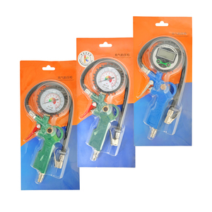 Inflador de Neumáticos Portátil Profesional con Manómetro, para Autos, Motos y Bicicletas - Product Image 6