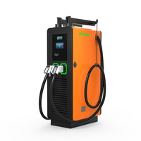 ESTACIÓN DE CARGA RÁPIDA PARA VEHÍCULOS ELÉCTRICOS DE ALTA POTENCIA DE 60-120KW, MONTADA EN SUELO, CHADEMO, NACS, CCS2, OCPP2.0.1, CONTROL REMOTO 4G, OTA, NUEVA
