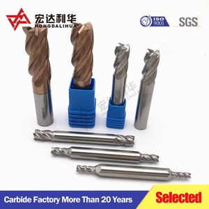 Fresa de Carburo Cementado Sin Recubrimiento de 4 Filos para Aluminio - Product Image 3