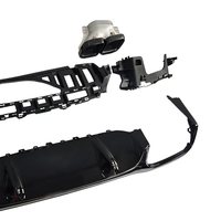 Diffuseur arrière de style AMG E63 de haute qualité pour Mercedes Classe E W213 4 portes 2021-2023, vente chaude