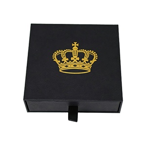 Scatole per Gioielli Personalizzate con Logo, Confezioni Rigide Scorrevoli con Goffratura, Scatole Regalo Magnetiche - Product Image 1