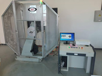 Machine d'essai d'impact Charpy à pendule numérique pour matériaux métalliques, vitesse d'impact de 5,24 m/s