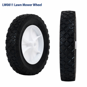 Rueda Universal para Cortacésped LW0811 de 8 Pulgadas, Reemplazo para Oregon 72-108, AYP 103670X 146248, MTD 734-04585, Murray, Neumático para Carrito de Jardín - Product Image 1