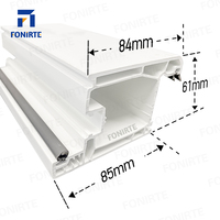 Garantie à vie Profilés en plastique UPVC 108 mm Fenêtres coulissantes 60 mm Fenêtres à battants Marque FONIRTE