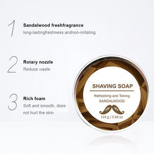 <span class=keywords><strong>Sapone</strong></span> <span class=keywords><strong>da</strong></span> <span class=keywords><strong>Barba</strong></span> al Sandalo, <span class=keywords><strong>Miglior</strong></span> Crema <span class=keywords><strong>da</strong></span> <span class=keywords><strong>Barba</strong></span> di Lusso, Schiuma Densa con Profumo Fantastico, <span class=keywords><strong>Sapone</strong></span> <span class=keywords><strong>da</strong></span> <span class=keywords><strong>Barba</strong></span> per Uomo - Product Image 3