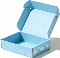 Boîte d'emballage en papier avec logo personnalisé, boîte d'expédition en carton, boîtes d'emballage pour l'expédition de marchandises avec logo