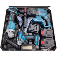 Vente directe usine, grande remise disponible sur les kits d'outils électriques Mkt Combo, ensemble de 6 outils, perceuses sans fil 21V, batterie, bricolage