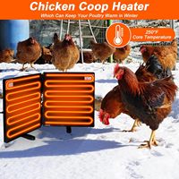 Couveuse de poulet pliable à économie d'énergie équipement d'élevage de volaille poulailler plaque chauffante panneau de chauffage électrique