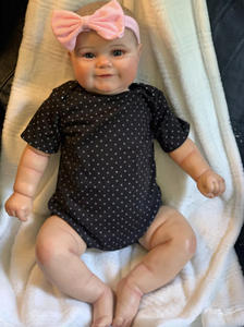 Poupée en silicone souple peinte en 3D à la main Poupées réalistes en silicone <span class=keywords><strong>Reborn</strong></span> 18 pouces à <span class=keywords><strong>vendre</strong></span> - Product Image 5