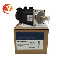 Controlador Lógico Programable (PLC) con Servomotor AC Mitsubishi HG-KR43B Original, Nuevo, con 16 E/S, Comunicación de Enlace I/O de 110V