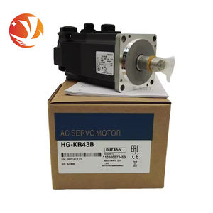 Controlador Lógico Programable (PLC) con Servomotor AC Mitsubishi HG-KR43B Original, Nuevo, con 16 E/S, Comunicación de Enlace I/O de 110V - Product Image 1