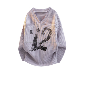 Camiseta de Fútbol con Cuello Redondo para Hombre, Impresión Digital Personalizada, 100% Poliéster con Forro de Algodón, Marca de Moda, Estilo Casual de Alta Gama para Otoño - Product Image 4