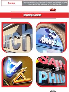 Laser parfait 3D Logo pliant canal lettre cintreuse <span class=keywords><strong>Machine</strong></span> haute précision publicité automatique mots illimités résine époxy - Product Image 3