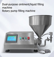 Machine de remplissage de pâte, crème et beurre de noix liquide à commande micro-ordinateur pour l'alimentation