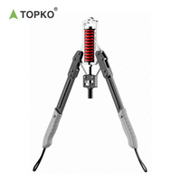 TOPKO Entraîneur de force réglable pour les bras, résistance 10-40 kg, équipement de fitness pour la poitrine, les épaules et les biceps, logo personnalisé OEM