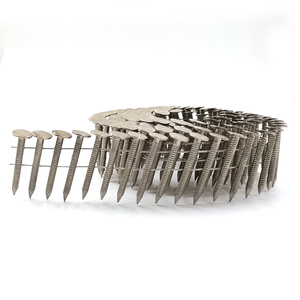 Clavos para Techos en Bobina de Alambre Galvanizado Liso de 1-1/2 Pulgadas con Anillo, Clavos Clout - Product Image 4