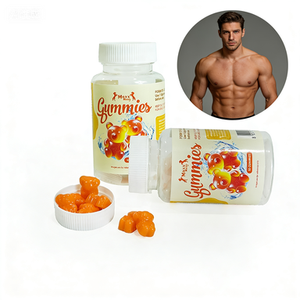 Gummies personnalisées pour le soutien énergétique et immunitaire des hommes adultes - Complément de santé pour l'amélioration masculine - 10 gummies/flacon - Product Image 1