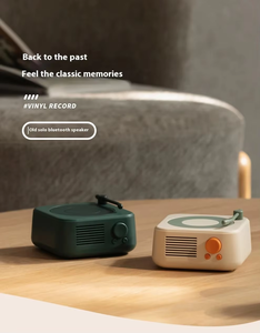 Enceinte Bluetooth Vintage X17 <span class=keywords><strong>Solo</strong></span>, carte TF, audio, extérieur, simple, mini, charge USB, enceinte portable, 1000 mAh, enceinte musicale, cadeaux - Product Image 3