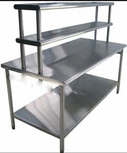 Прочный 200x70x90 см из нержавеющей стали складной прямоугольный кухонный стол настраиваемый вкусный бренд гостиничный Ресторан поставляет еду - Product Image 6