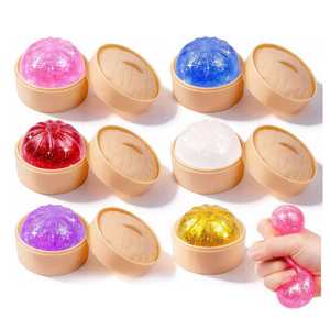 Giocattolo Antistress Virale a Forma di Panino, Squishy a Lenta Risalita in Zucchero di Malto, Divertente Giocattolo Antistress Novità - Product Image 5