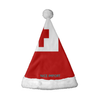 Chapeaux de Noël à la mode avec drapeau de Yap, confortables et en peluche, pour adultes, pour les fêtes de Noël et du Nouvel An