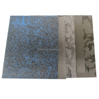Plaque en fibre de carbone forgée colorée, Semelle intérieure en plaque de fibre de carbone, Plaque à âme en mousse de fibre de carbone, Feuille de plaque en fibre de carbone forgée