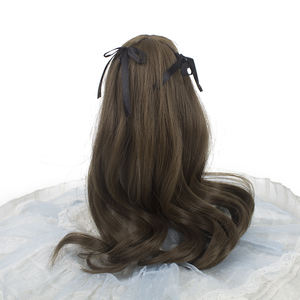 <span class=keywords><strong>Monster</strong></span> <span class=keywords><strong>high</strong></span>-peluca larga de ganchillo, Peluca de color hermoso para muñecas de 18 pulgadas BJD 1/4 1/ 6 1/8, venta al por mayor - Product Image 6