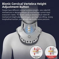 Dispositif de traction cervicale manuel réglable en plastique certifié CE Classe II, collier d'étirement du cou pour soulager les douleurs cervicales et de la colonne vertébrale
